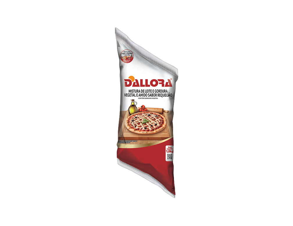 REQUEIJÃO DALLORA COM AMIDO 1,8 KG (CX 8 BIS)